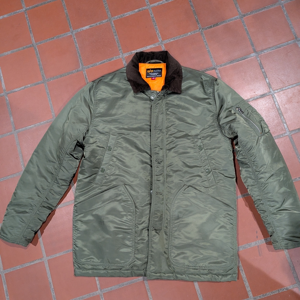 Alpha Industries X J Crew Barn Jacket
